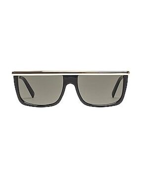 Le Specs Hydromatic in Black, Gold & Khaki Mono